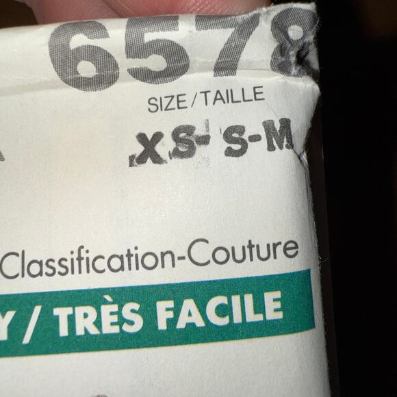 Vintage 1988 Butterick pattern 6578 womens pattern Size XS-M - Picture 2 of 5